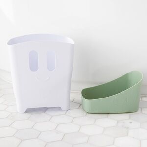 Ubbi Stand Up Bath Toy Storage Organizer, sage